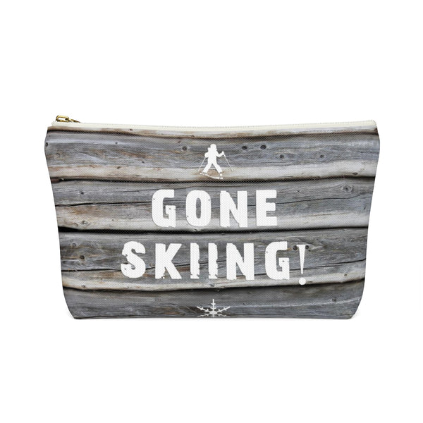 Gone Skiing - Accessory Pouch w T-bottom