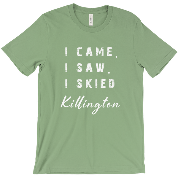 I came I saw I skied Killington - T-Shirt