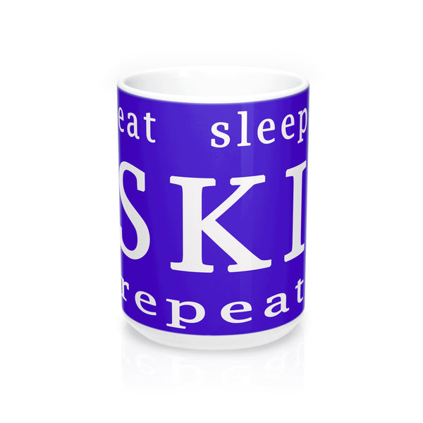 Eat Sleep SKI repeat - Mug