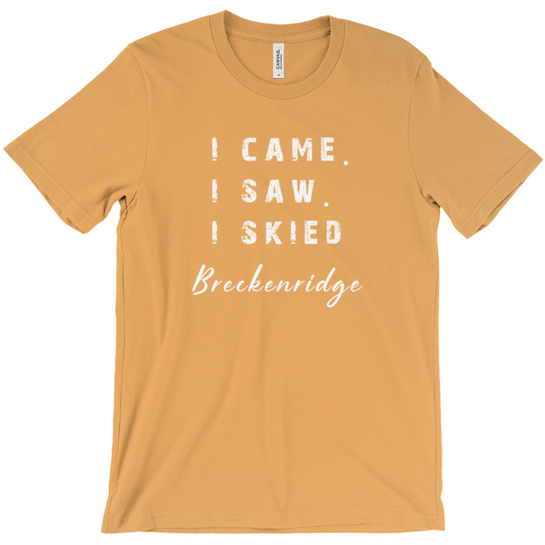 I came I saw I skied - T-Shirt