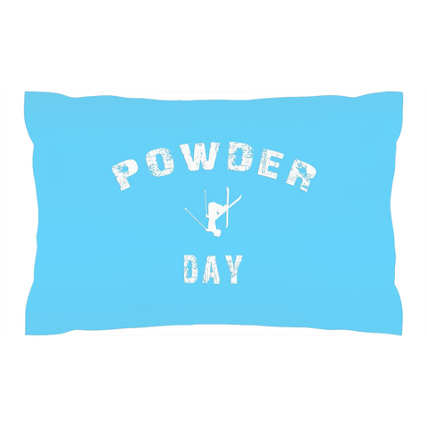 Powder Day Light Blue - Pillow Sham