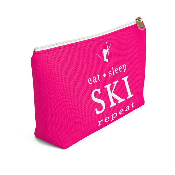 Eat Sleep SKI - Accessory Pouch w T-bottom