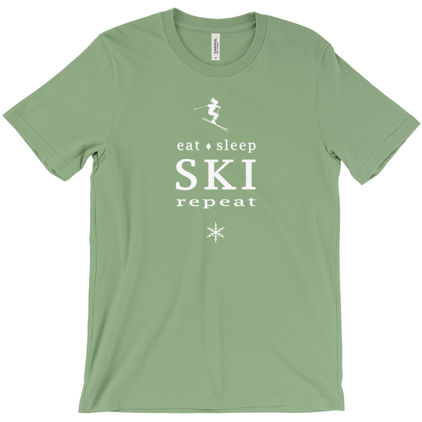 Eat Sleep Ski - T-Shirt