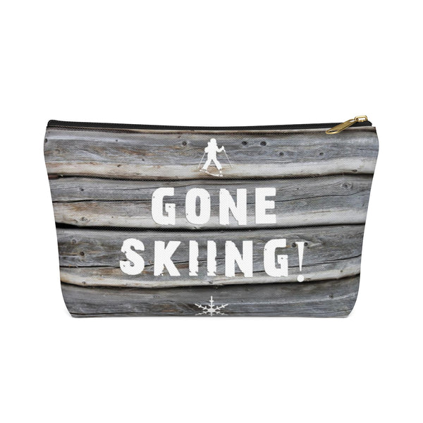Gone Skiing - Accessory Pouch w T-bottom