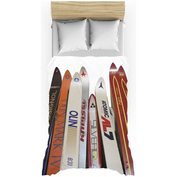 Skis - Duvet Cover