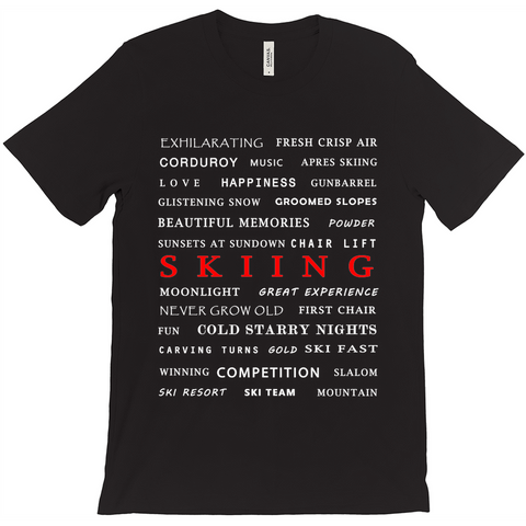 Skiing - T-Shirt