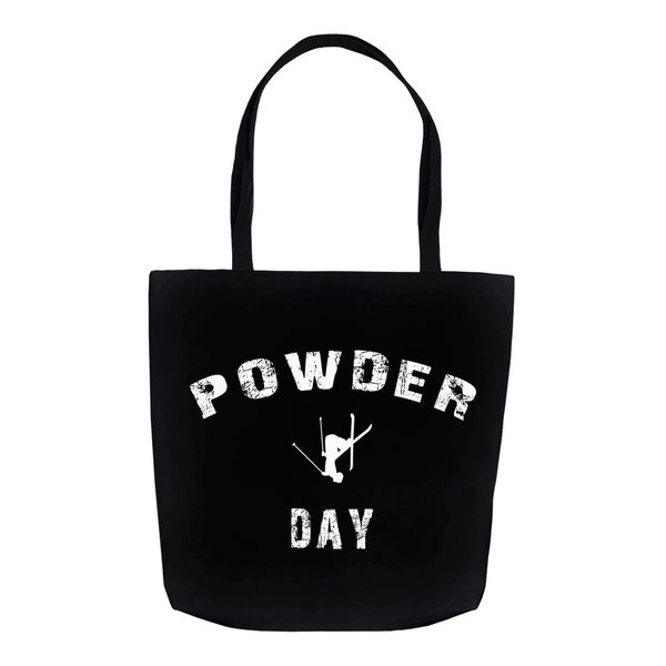 Powder Day Black - Tote Bag