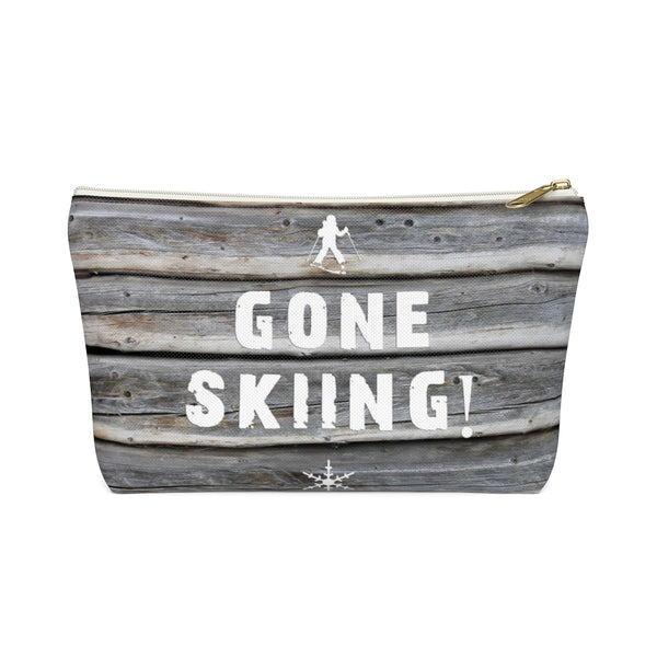 Gone Skiing - Accessory Pouch w T-bottom