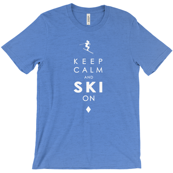 Keep Calm and Ski On - T-Shirt