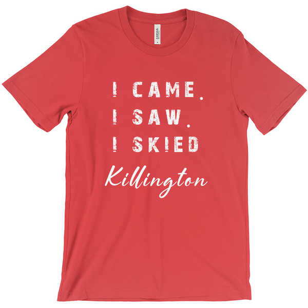 I came I saw I skied Killington - T-Shirt