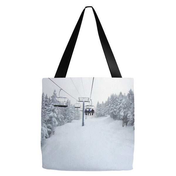 Chair Lift Vermont - Tote Bag