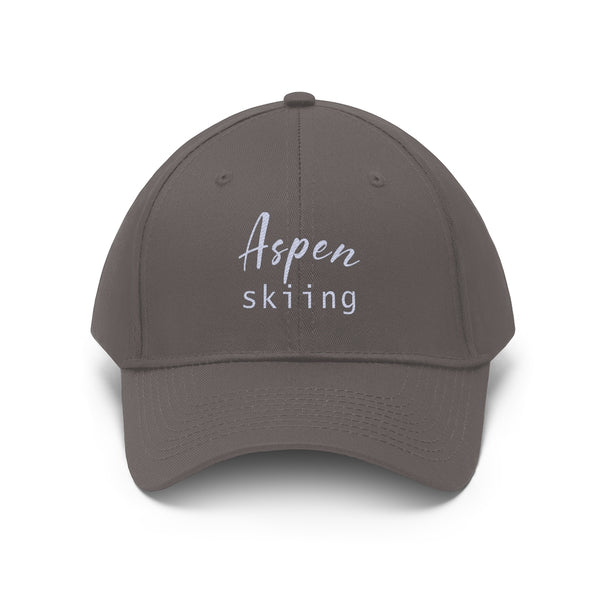 Aspen Skiing - Unisex Twill Hat