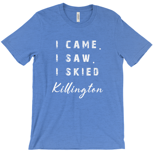 I came I saw I skied Killington - T-Shirt