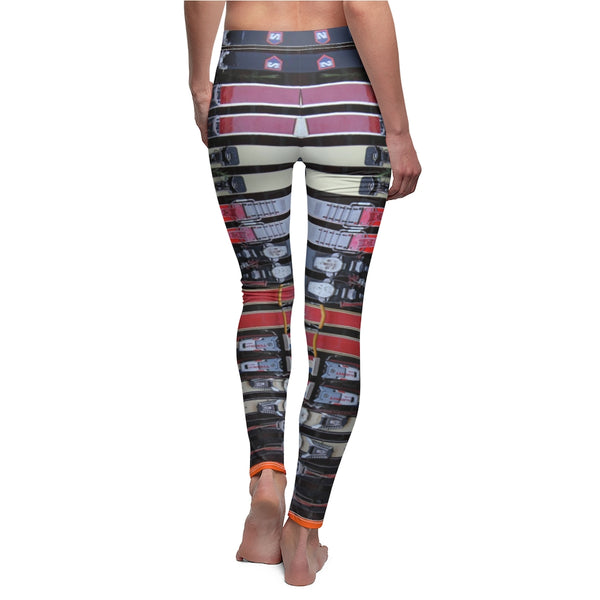 Women's Trendy Leggings - Vintage Ski Collection