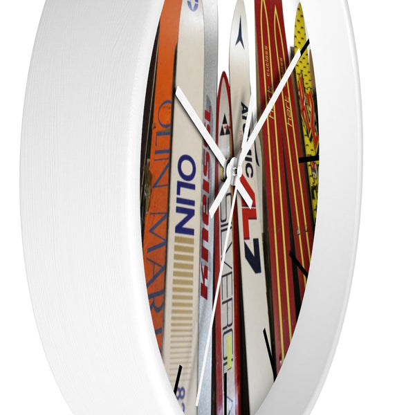 Wall Clock - Skis