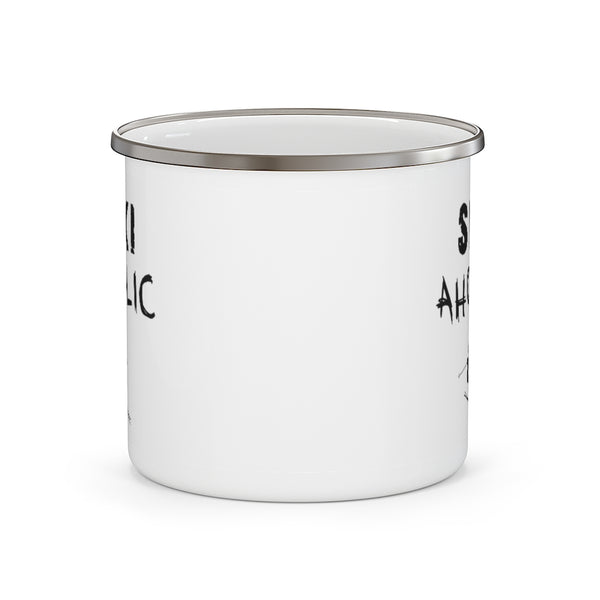 Ski Aholic - Enamel Camping Mug