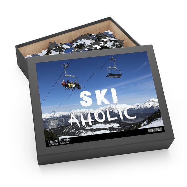 Ski Aholic Puzzle (120, 252, 500-Piece)