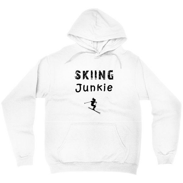 Hoodie - Skiing Junkie