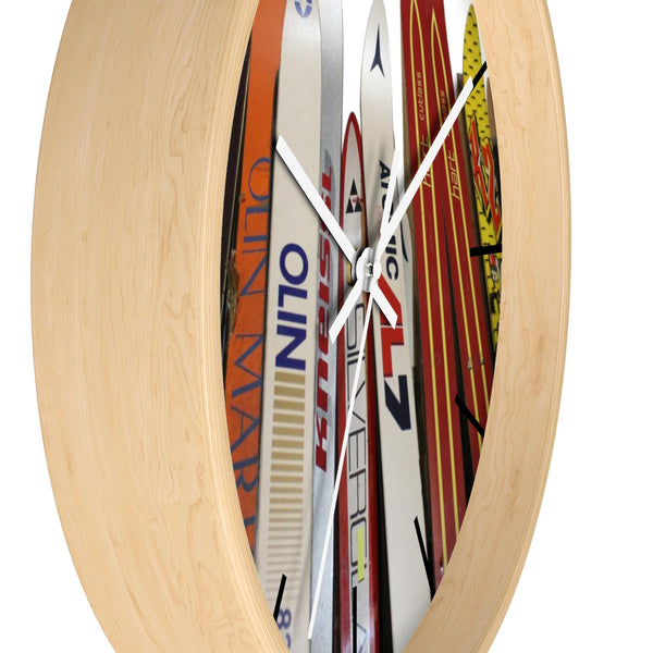 Wall Clock - Skis