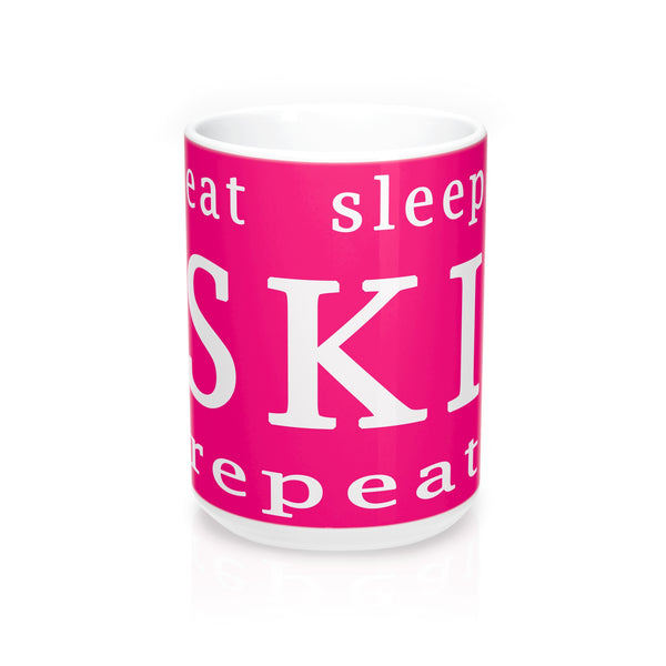 Eat Sleep SKI repeat - Mug