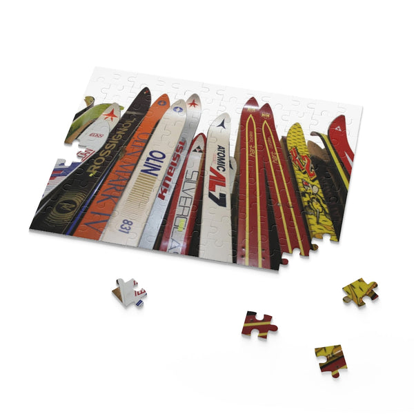 Vintage Skis Puzzle (120, 252, 500-Piece)