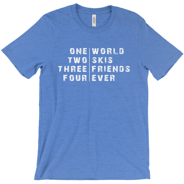 One World Skiing - T-Shirt