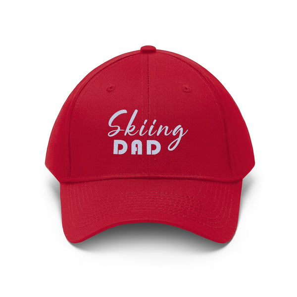 Skiing Dad - Unisex Twill Hat