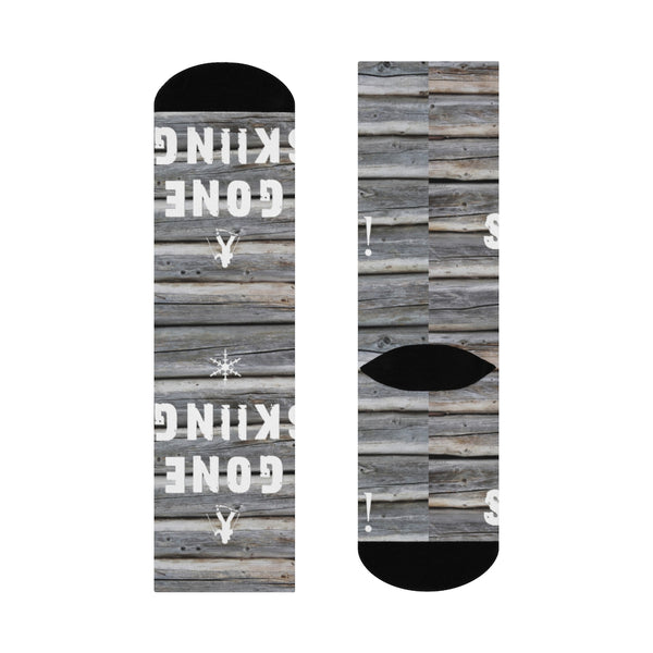 Gone Skiing - Crew Socks