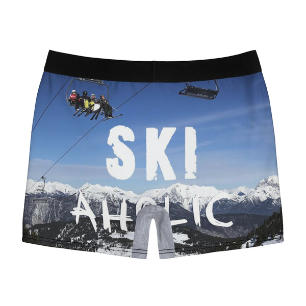a pair of ski shorts with the words ski athletic printed on them