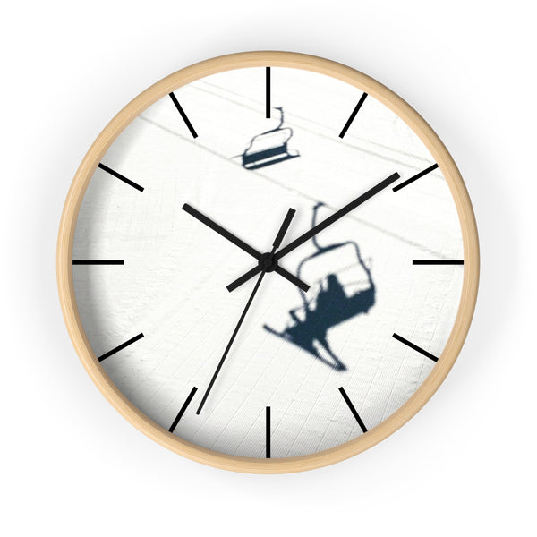 Wall Clock - Chair Lift Shadow