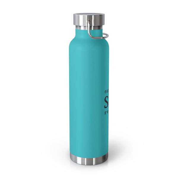 Eat Sleep Ski Vacuum Insulated Bottle, Skiing Bottle, Skier Gifts