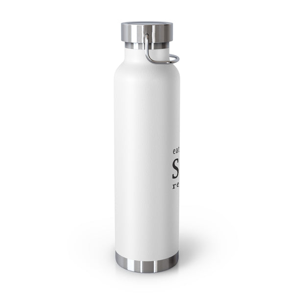 Eat Sleep Ski Vacuum Insulated Bottle, Skiing Bottle, Skier Gifts