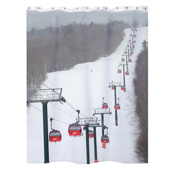 Stowe Mountain Gondola - Shower Curtain