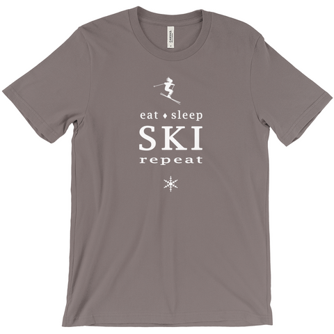 Eat Sleep Ski - T-Shirt