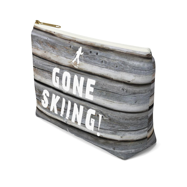 Gone Skiing - Accessory Pouch w T-bottom