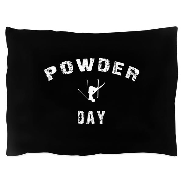 Powder Day Black - Pillow Sham