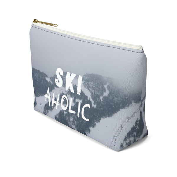 Ski Aholic - Accessory Pouch w T-bottom