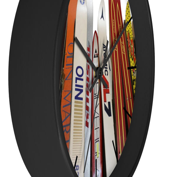 Wall Clock - Skis