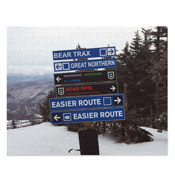 Ski Trail Signs Killington Puzzle (120, 252, 500-Piece)