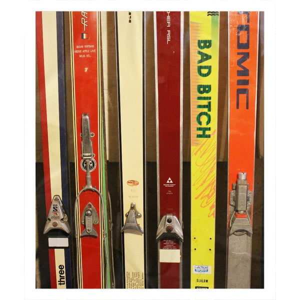 Skis and Bindings - Throw Blanket