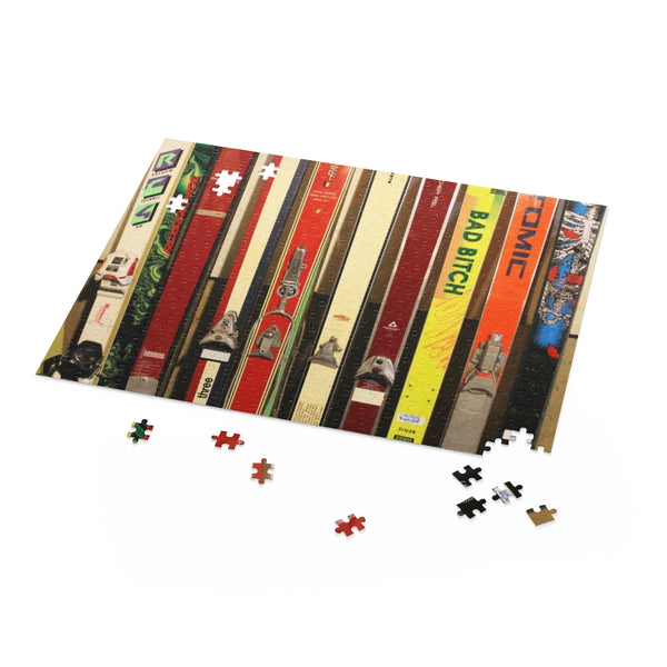 Vintage Skis Jigsaw Puzzle (120, 252, 500-Piece)