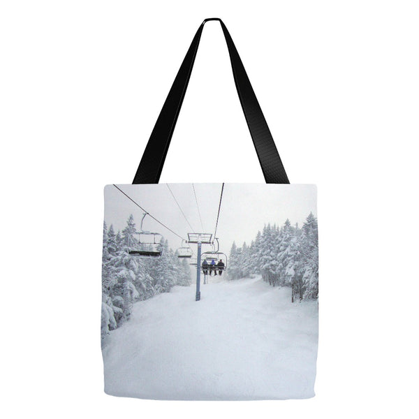 Chair Lift Vermont - Tote Bag