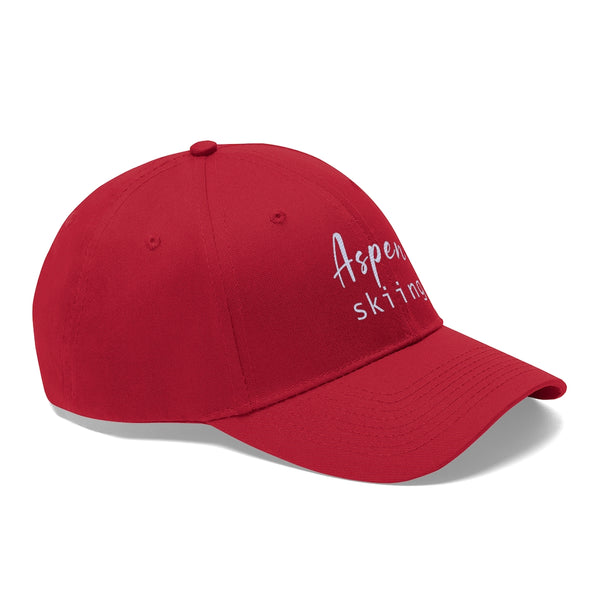 Aspen Skiing - Unisex Twill Hat
