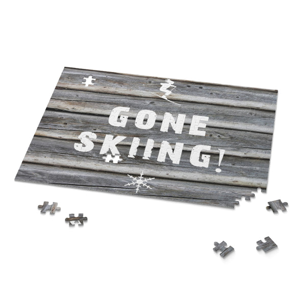 Gone Skiing Puzzle (120, 252, 500-Piece)