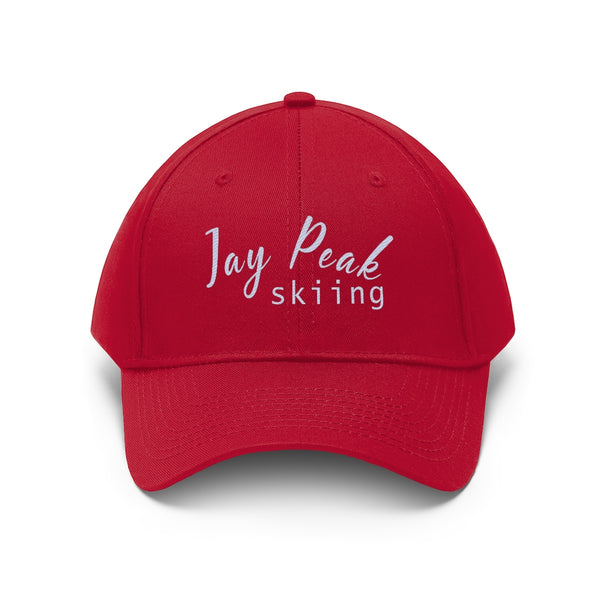 Jay Peak Skiing - Unisex Twill Hat
