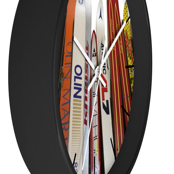 Wall Clock - Skis