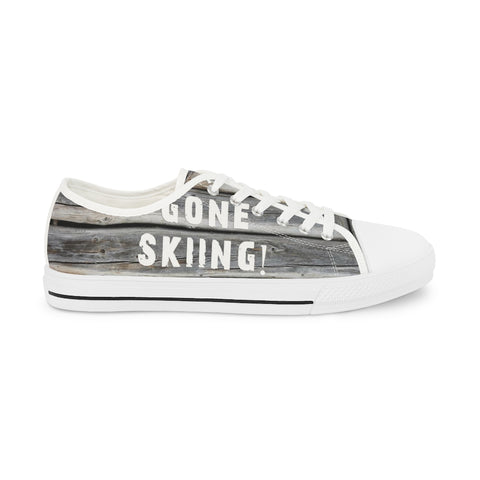 Gone Skiing - Low Top Sneakers