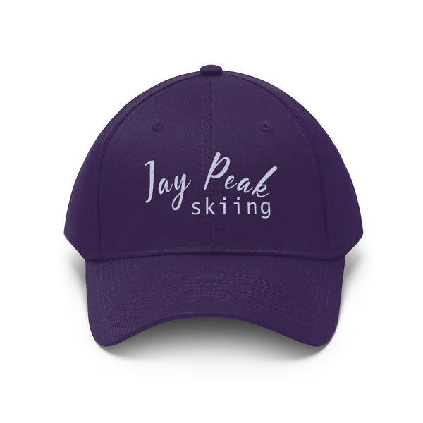 Jay Peak Skiing - Unisex Twill Hat