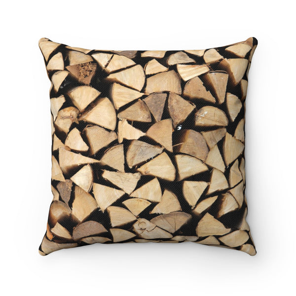 Firewood - Throw Pillow