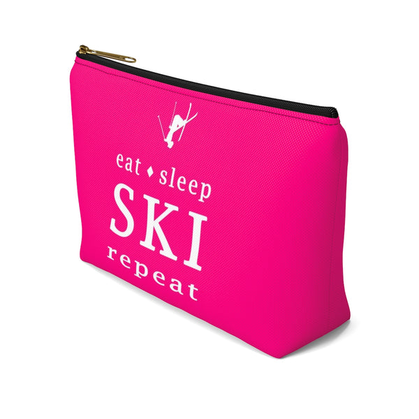 Eat Sleep SKI - Accessory Pouch w T-bottom